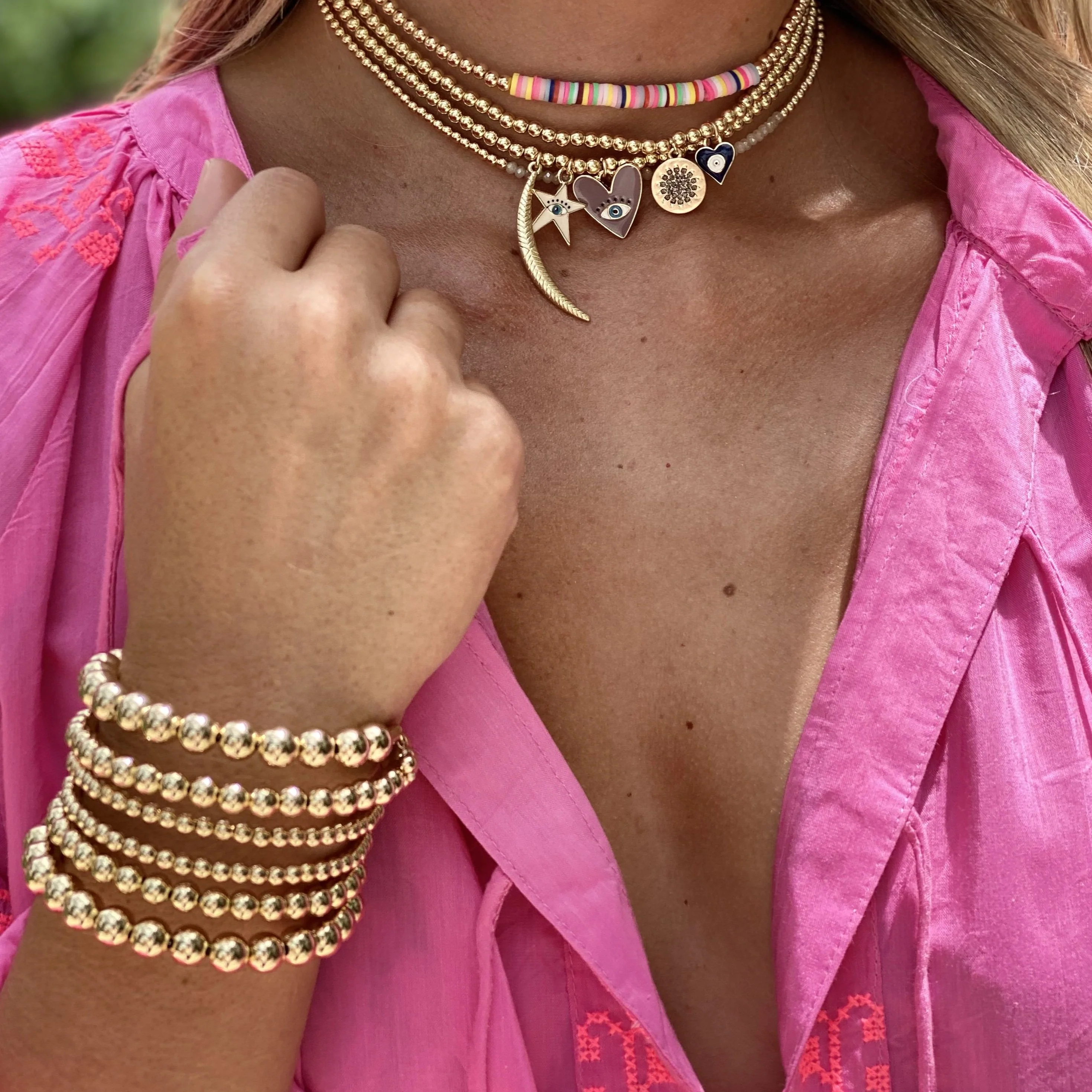 Beaded Wrap Bracelet - Image 3
