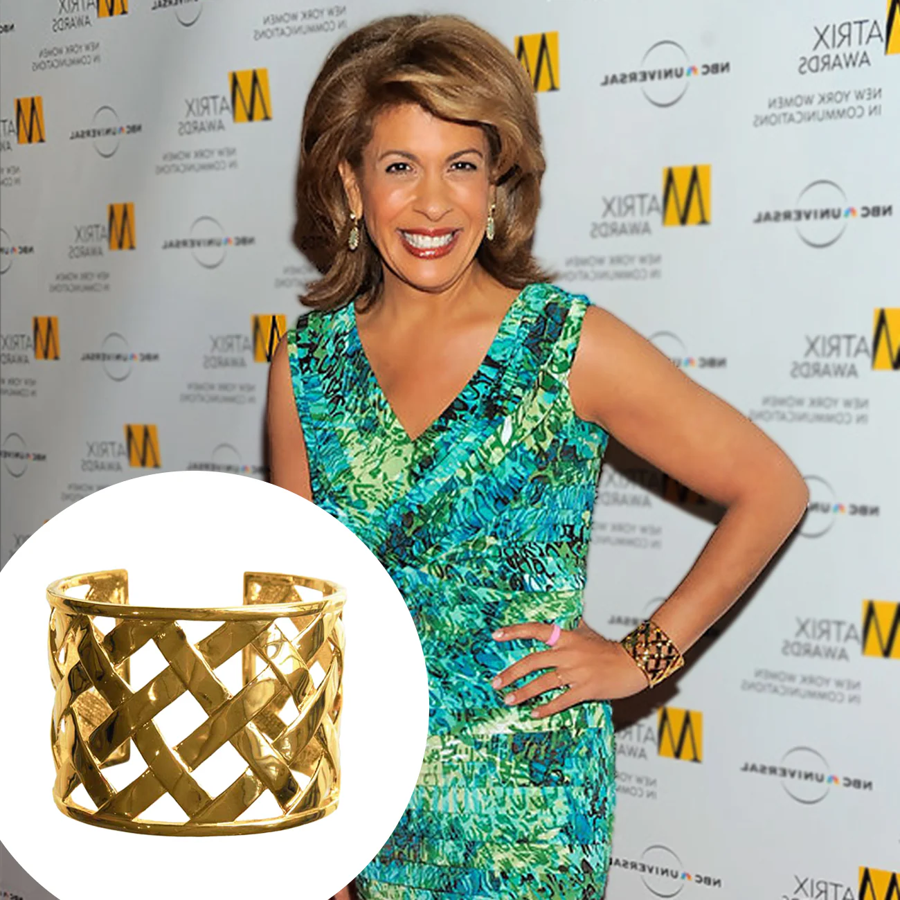 Basket Weave Cuff Bracelet - Image 3